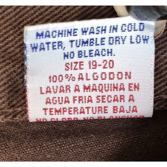 Vintage Watch LA Size 19-20 Five 5-Button Fly Closure Jeans Pants (Modern 16/XL) - Picture 7 of 7